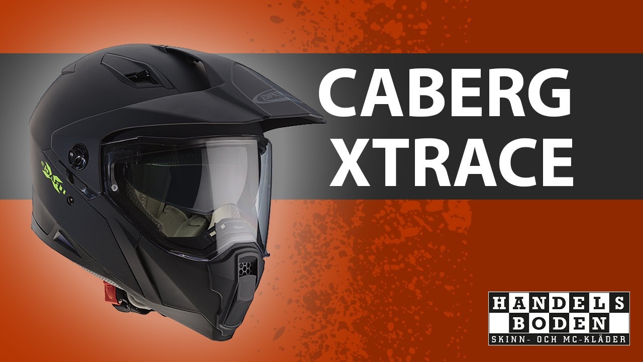 Caberg Xtrace - Smart Adventure-hjälm - YouTube