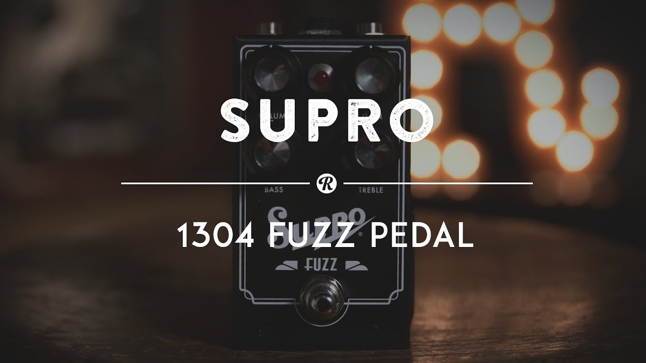 Supro 1304 Fuzz Pedal | Reverb Demo Video