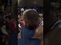 Draymond and Kerr shared a warm embrace after tonight's thrilling win 🥹 | NBC Sports BA