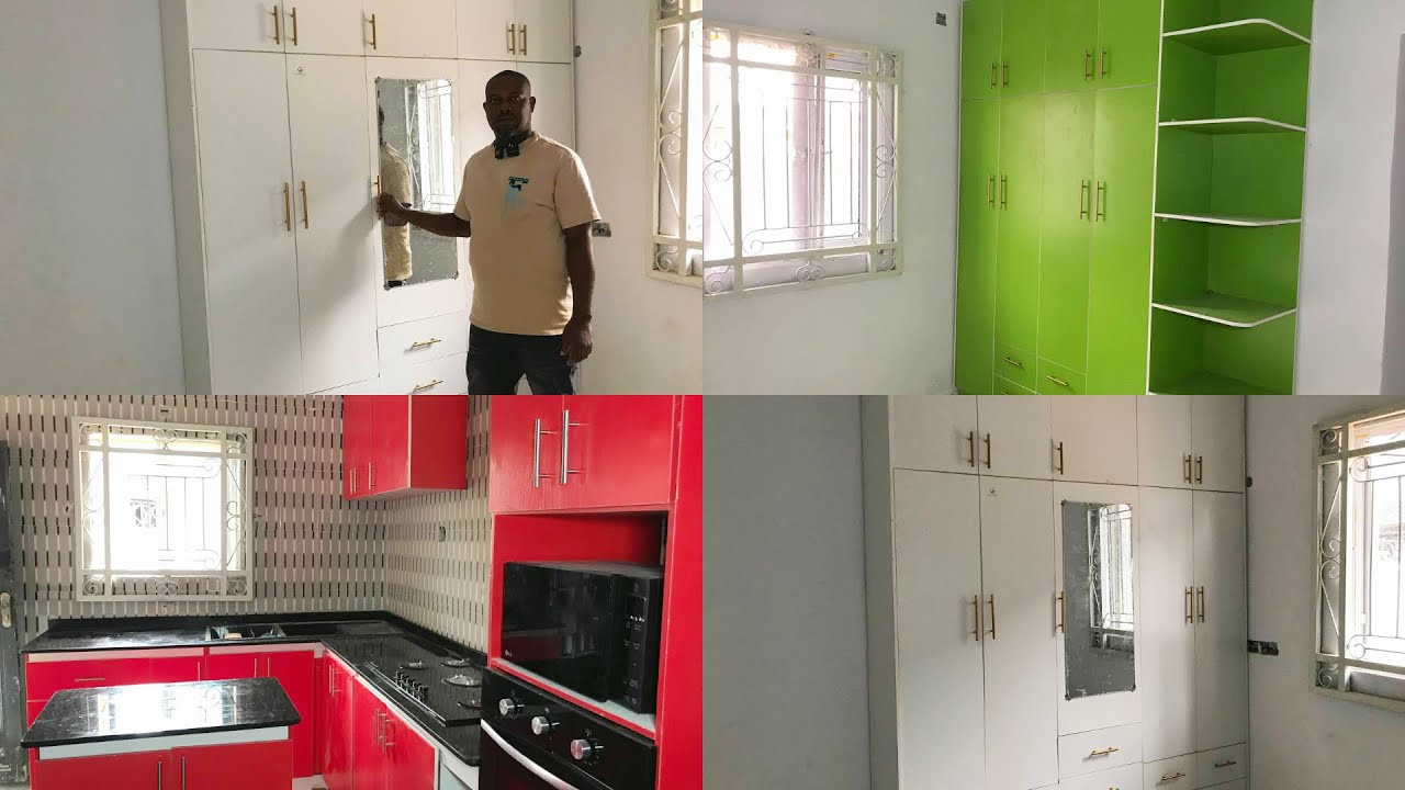 Price Of Different Types Of Well Crafted Kitchen Cabinets And Wardrobes In Benin City.