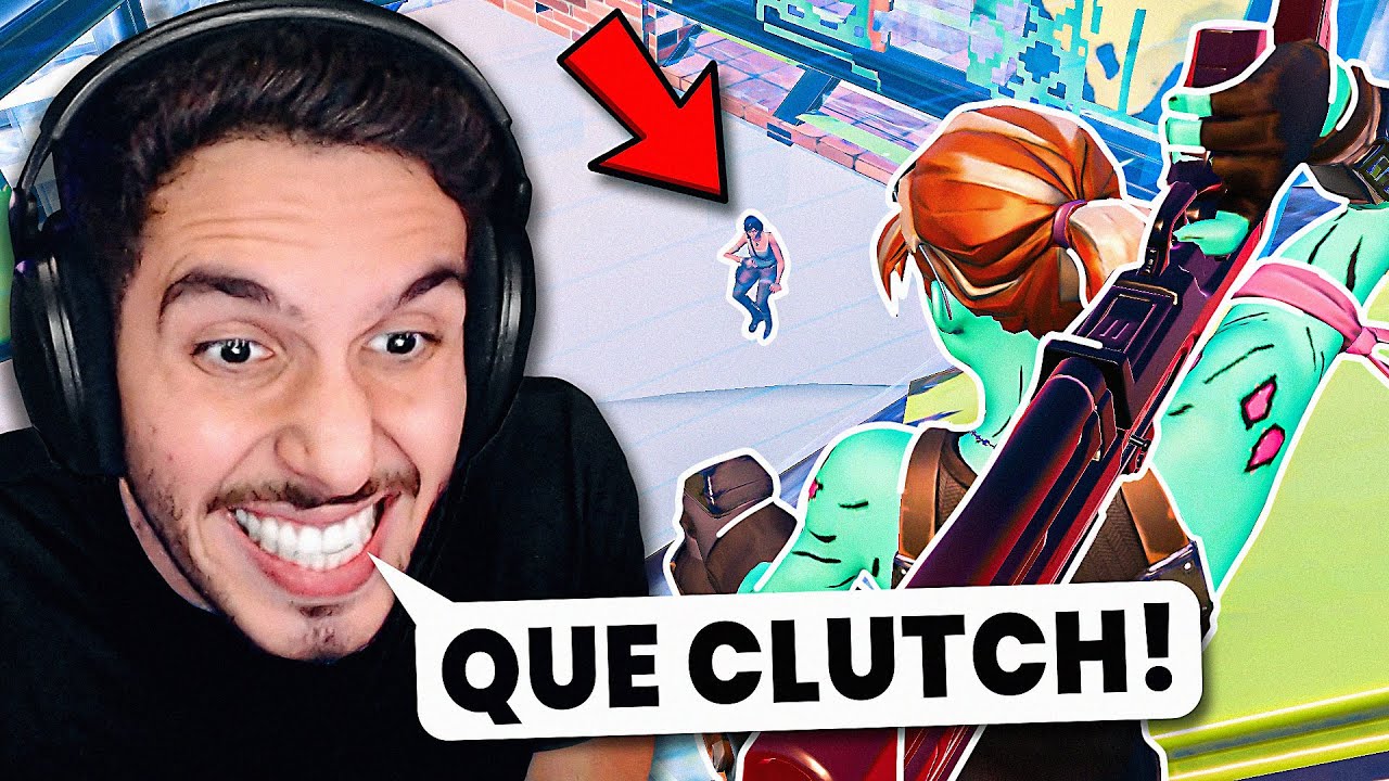 O cara jogou a FNCS. SOZINHO. e GANHOU. 😯