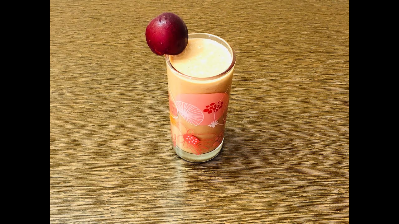 Cherry dry fruit milk shake/ cherry juice YouTube