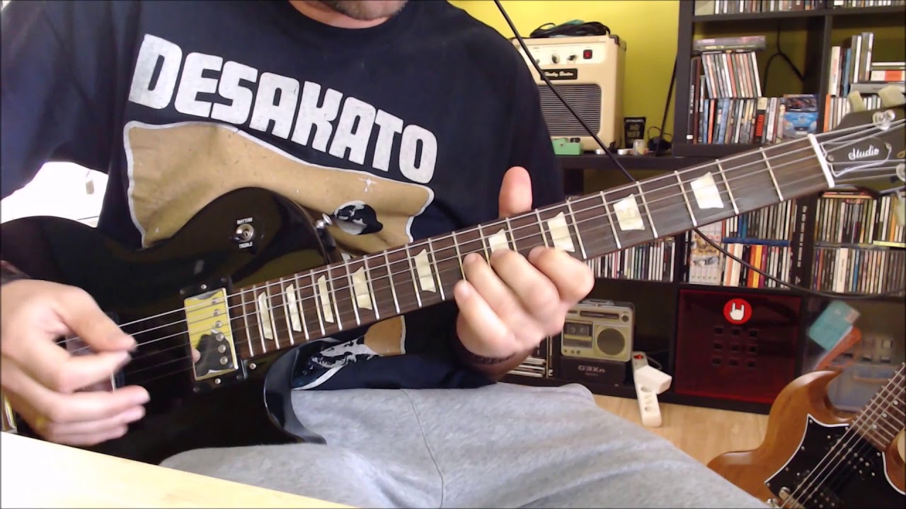 A fuego - Extremoduro cover guitarra