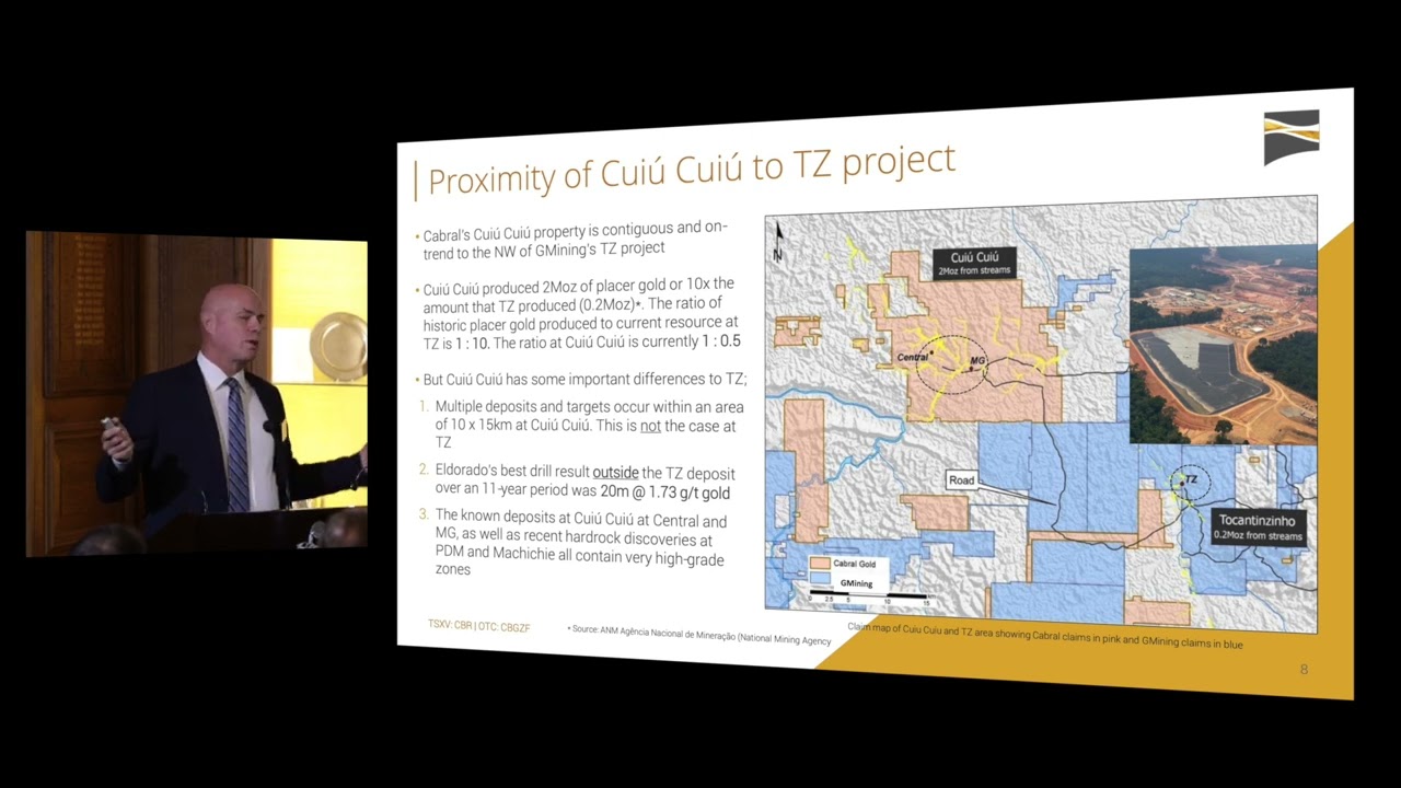 Cabral Gold at Global Mining Finance Conference, November 2023, City of London