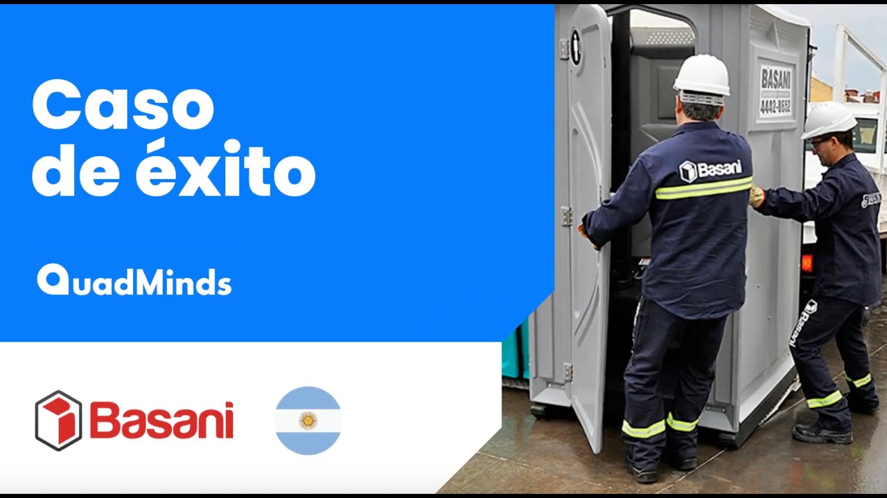 CASO DE ÉXITO: BASANI: Servicios, sanitarios portátiles. QuadMinds ...