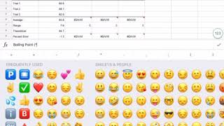Complete Guide to Data Tables and Bar Graphs (Google Sheets on iPad)