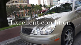 2000 Lexus GS300 with only 78k miles!