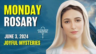 Monday Rosary ❤ Joyful Mysteries of the Rosary ❤ June 3, 2024 VIRTUAL ROSARY