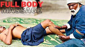 ASMR Full Body Sleep Massage for Men || Extremely Relaxing Massage in Cold Weather ||Feet & Leg Care