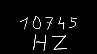 10745 hz