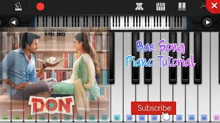 Bae Song | Piano Tutorial | Don | Anirudh Ravichandran | Vignesh Shivan | Adithya RK