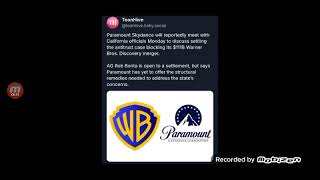 Paramount to discuss on California officials for its antitrust case.