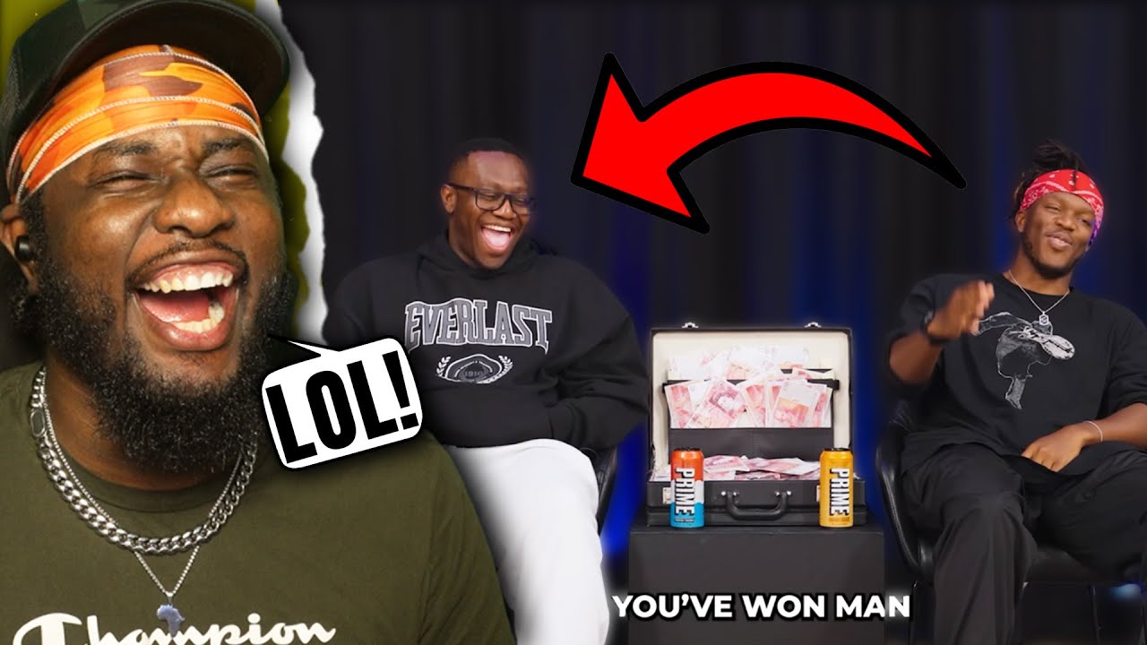 KSI: ЗАСТАВЬТЕ НАС СМЕЯТЬСЯ, ВЫИГРАЙТЕ 1000 ДОЛЛАРОВ (при участии Deji) | РЕАКЦИЯ
