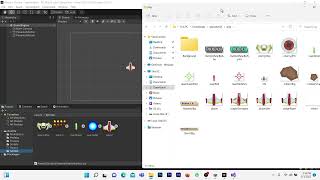 Unity - 2D Space Shooter Tutoial -  Nyawa Pesawat, Tombol Play, Game Over, Skor, SFX, & Bg Music screenshot 3
