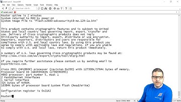 Password Recovery on Cisco router