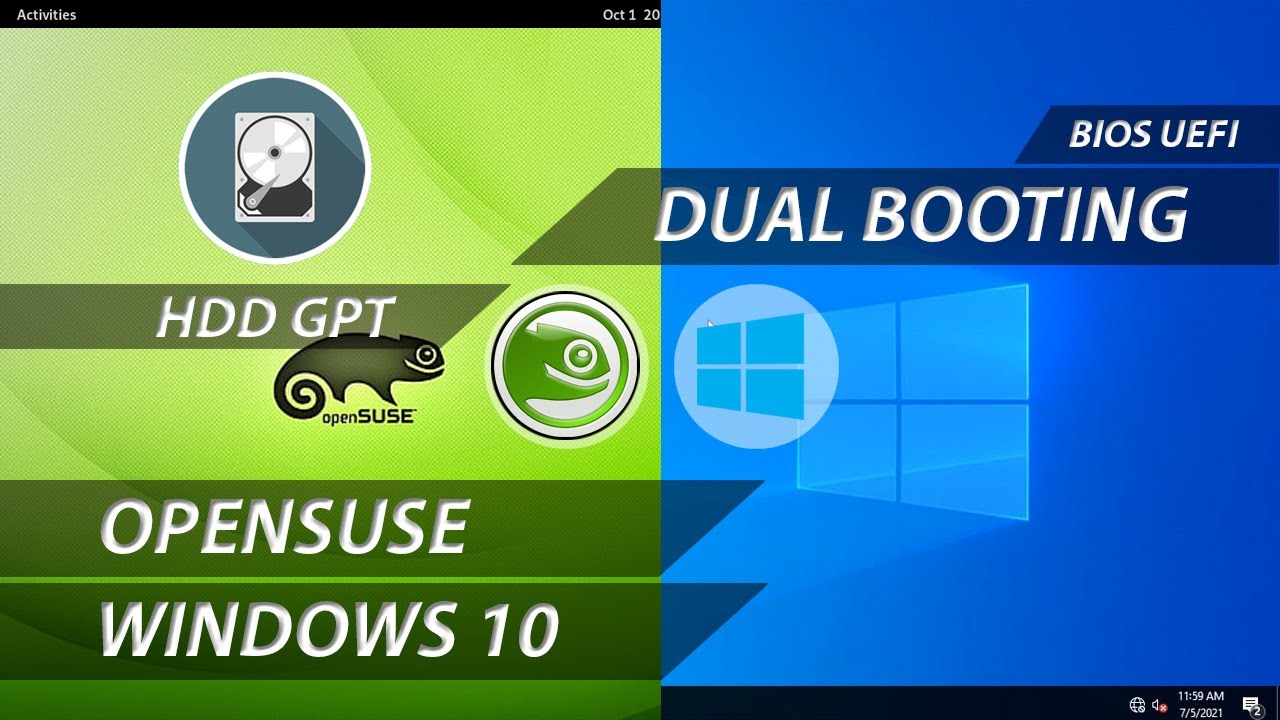 Dual Boot Opensuse Leap And Windows 10 Uefi