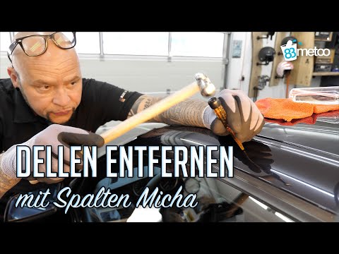 Auto Dellen entfernen mit Micha Marx | Klebetechnik und Hebeltechnik