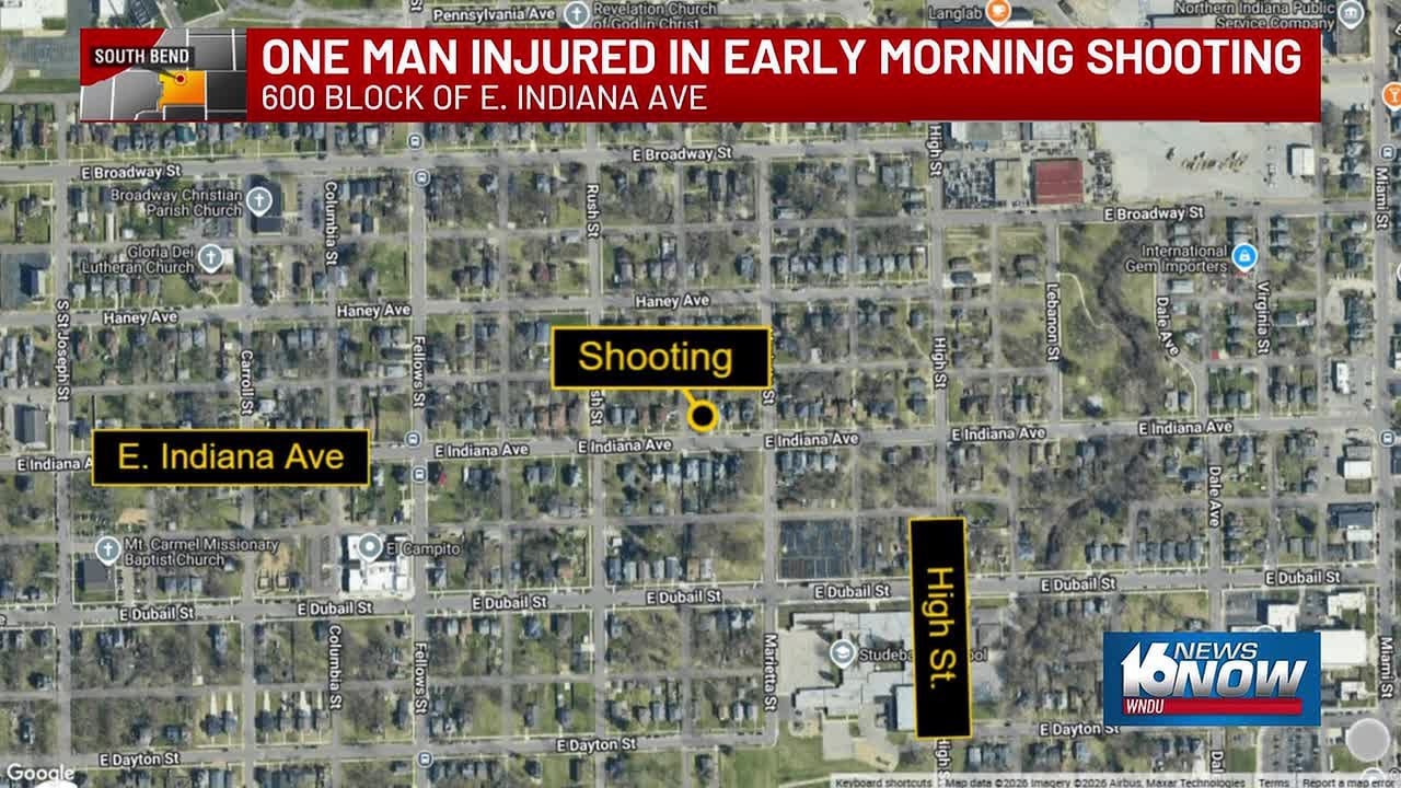 Man hurt in overnight shooting in South Bend - YouTube