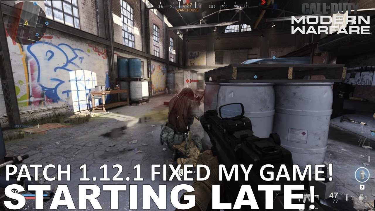 PATCH 1.12.1 FIXED MY GAME -  CALL OF DUTY: MODERN WARFARE (PC)