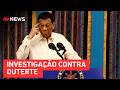 Ex-presidente das Filipinas será julgado por crimes contra a humanidade | TEMPO REAL