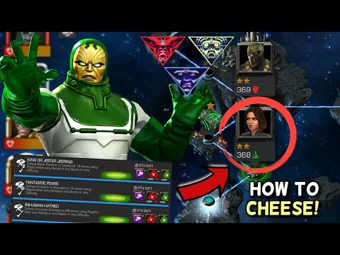How To Cheese The Psycho-Man Objectives | Low Energy and Duel Guide | Marvel Contest of Champions