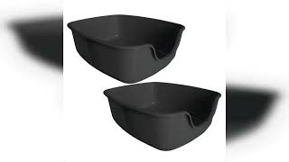 Review 2 Caixa De Areia Funda Big Alvorada Pet - Black