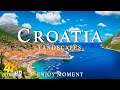 Croatia 4k - Relaxing Music With Beautiful Natural Landscape - Amazing Nature - 4K Video Ultra HD