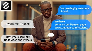 Text Message Bubble Animation (Ae Remark) in Node Video. part2