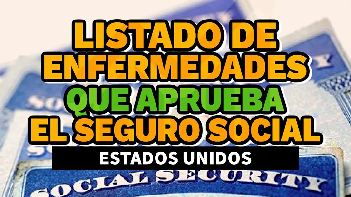 LISTA DE DISCAPACIDADES DEL SEGURO SOCIAL para USA...