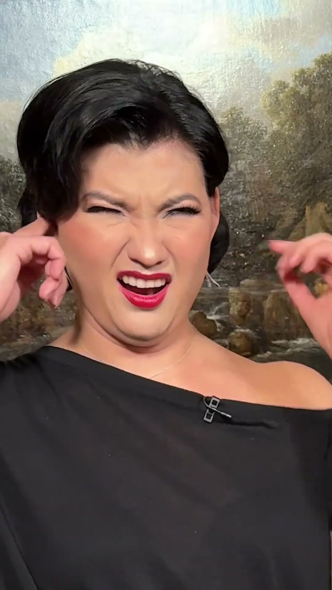 Convinced this is just how opera singers communicate when we're