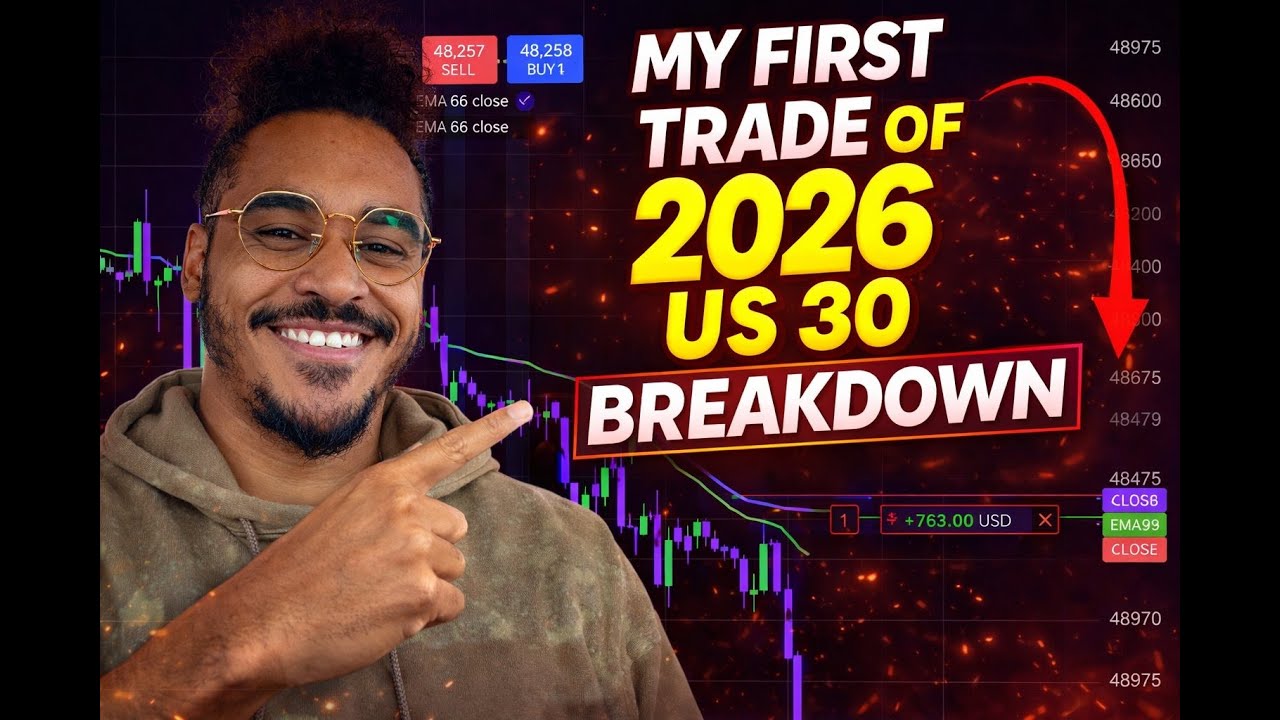My 1st Trade Of 2026! US30 Breakdown