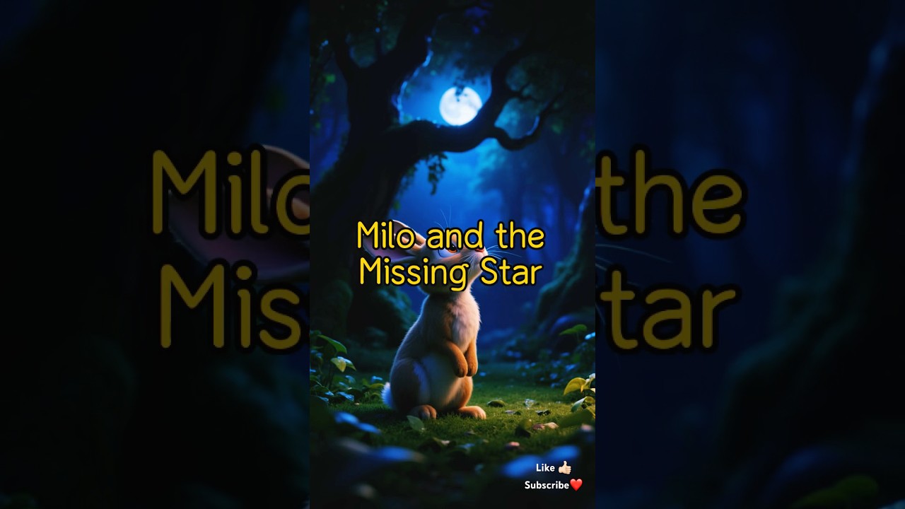 "Milo and the Midnight Hurdle: A Rabbit’s Chase to a Falling Star"
