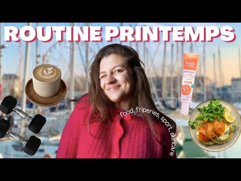 MES BONNES HABITUDES DURABLES DE PRINTEMPS | sport, food, skincare et friperies