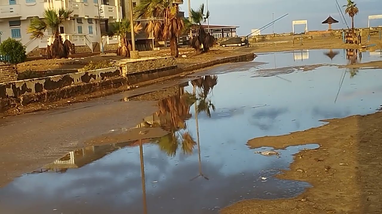 13 نوفمبر 2025 النهارده البلد فيها سيول والشمس طالعه واتفرج بعد ساعه وقارن قبل وبعد علشان تعرف ليه 