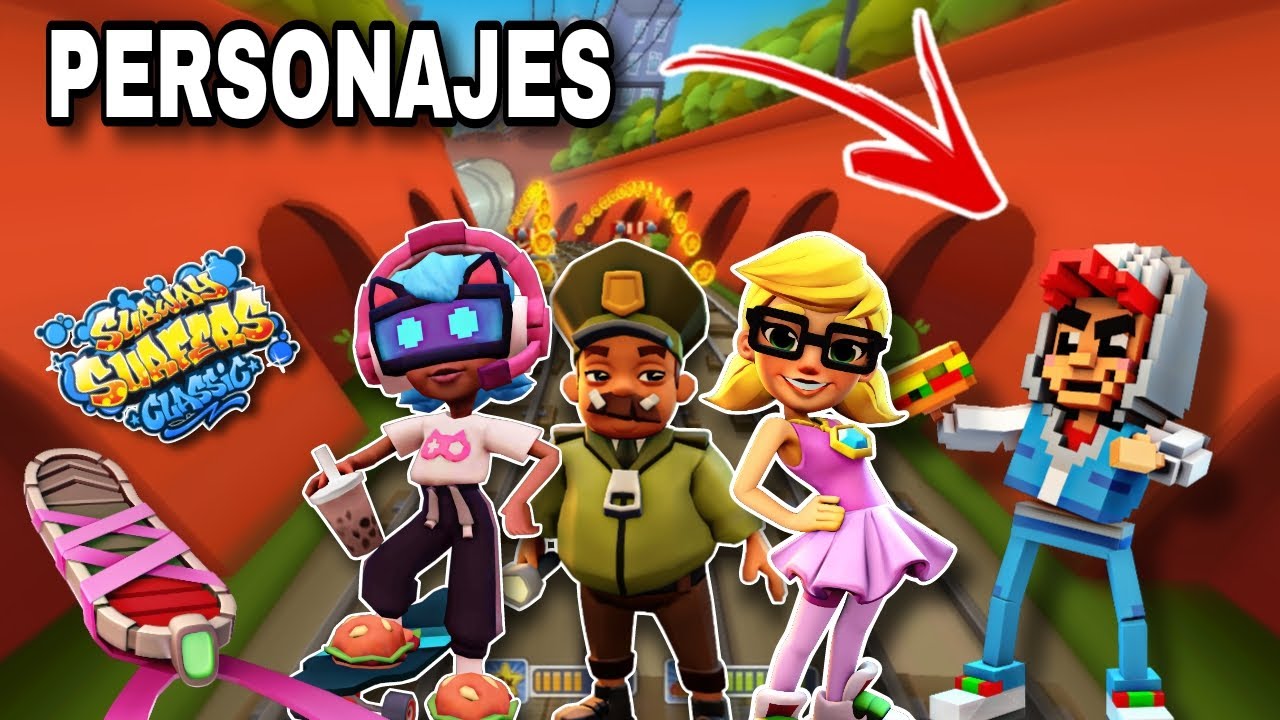 COMO tener [TODOS] Los PERSONAJES [GRATIS]✓ en SUBWAY SURFERS CLASSIC 2024✅