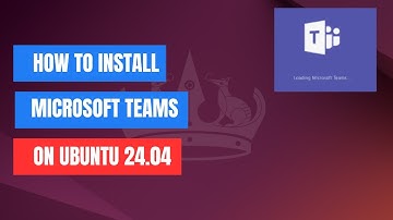 Microsoft Teams installeren op Ubuntu 24.04 LTS
