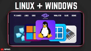 Turn Your Android into a Full Windows + Linux PC with Exodus Emulator!