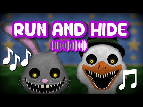 RUN AND HIDE Lyric Video Mr Hopp S Playhouse Song