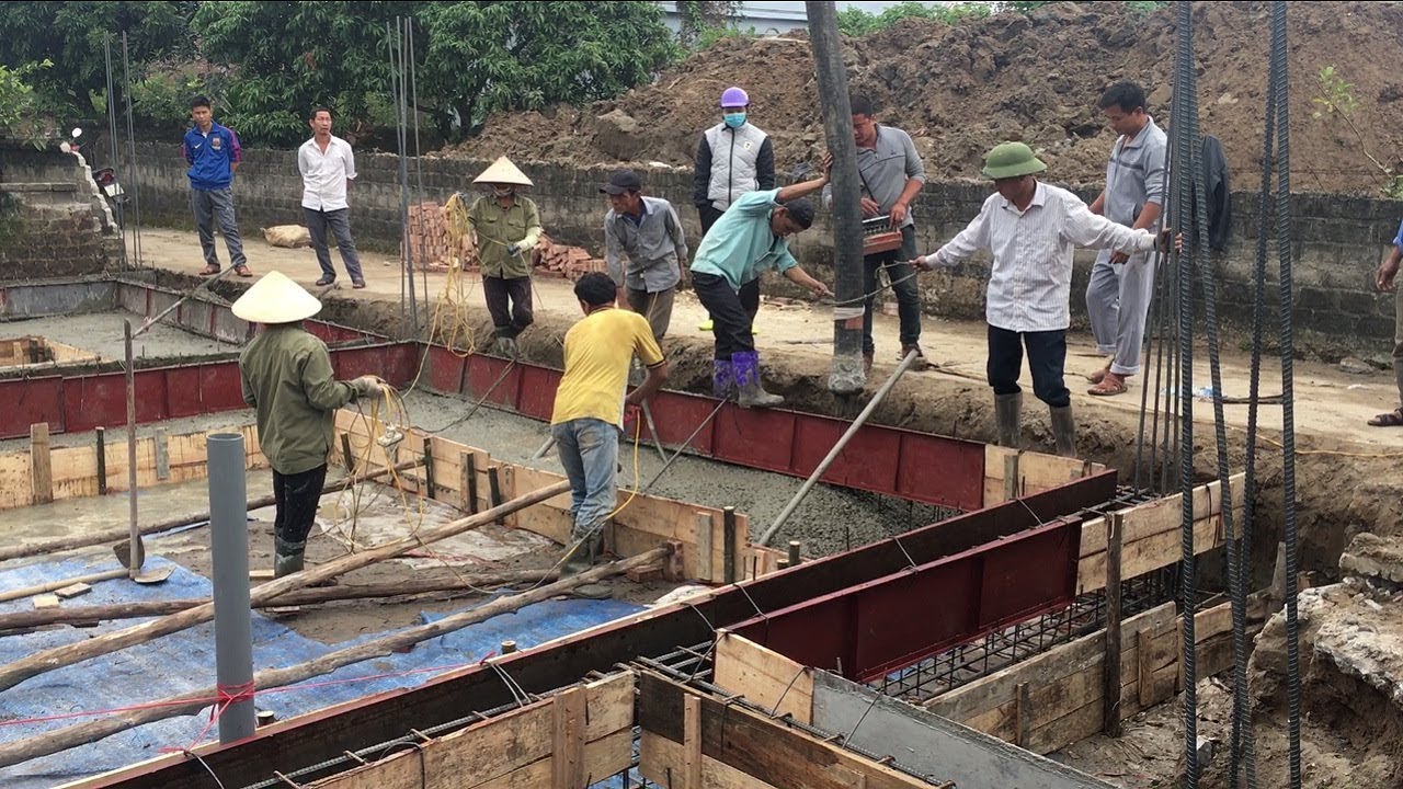 Smart Techniques Construction Foundation With Ready Mixed Concrete Building House Step By Smart Techniques Construction Foundation With Ready Mixed Concrete Building House Step By
