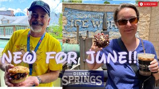 Disney Springs New For June!! | Gideons Cookie of the Month | D-Luxe Burger Of the Month!!