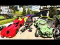 GTA 5 - Stealing Batman All Vehicles With Joker | Micheal Becomes Joker | (Real Life Cars #25)