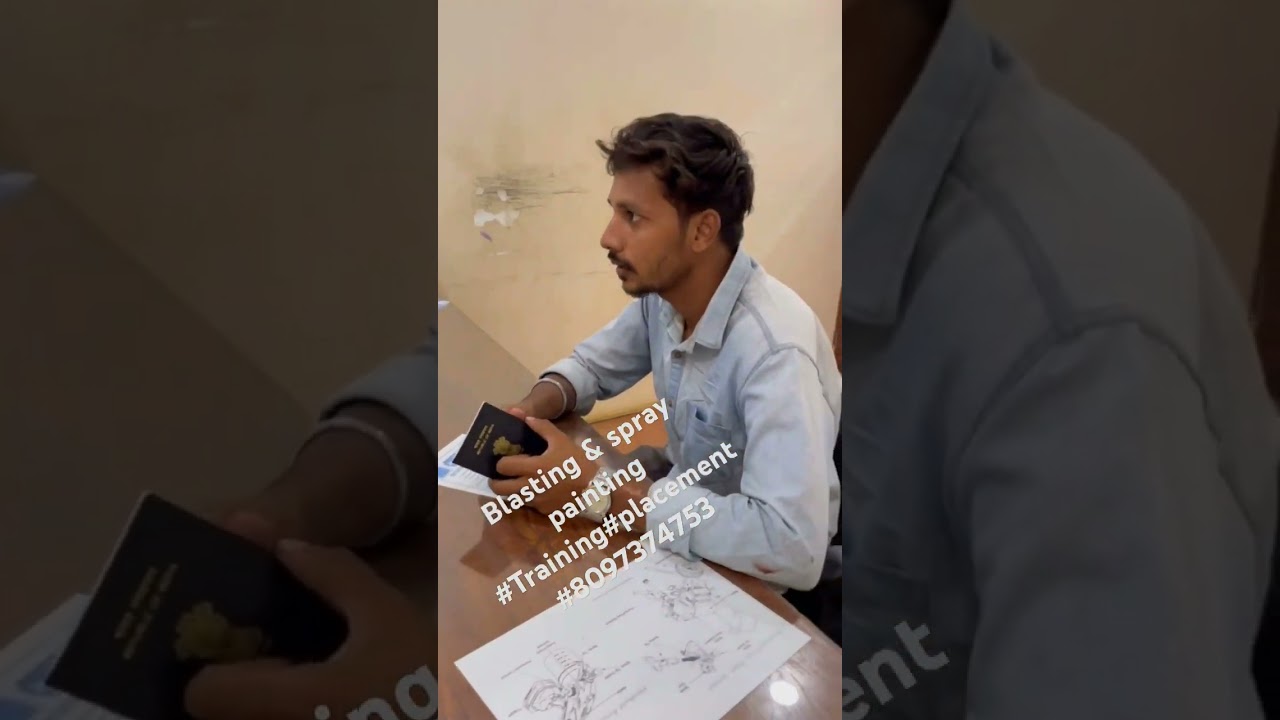 Painting & Blasting Training at Mumbai, India