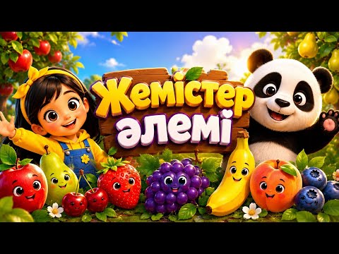 Жемістер әлемі. Жемістермен танысамыз.