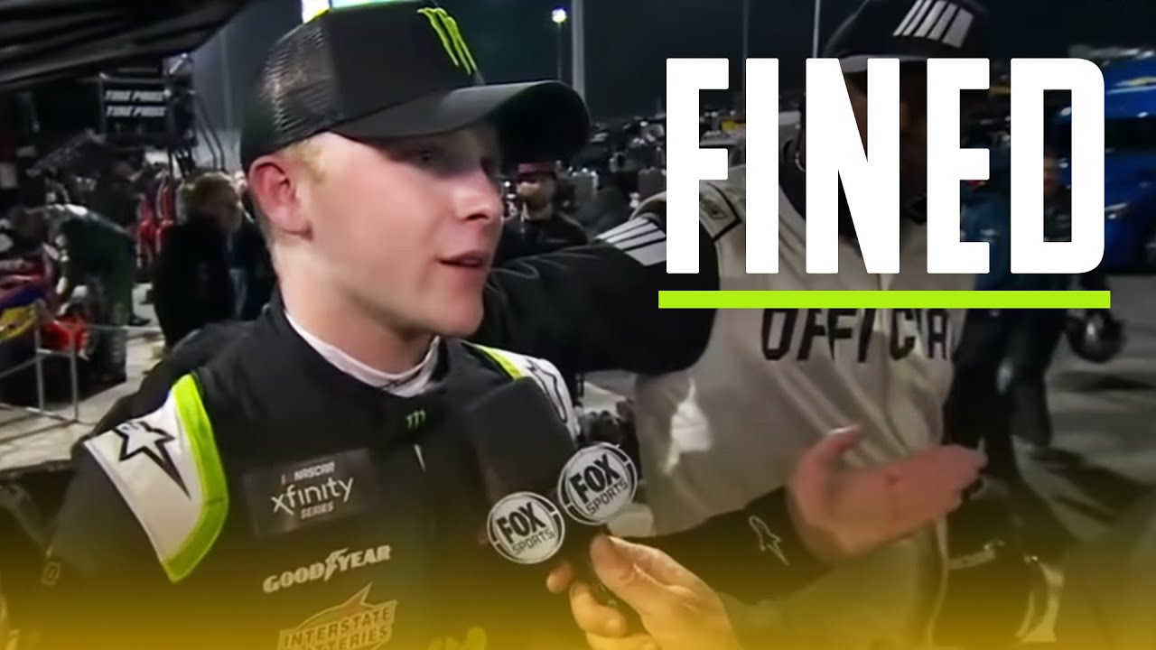 NASCAR Fines Ty Gibbs for Martinsville Contact