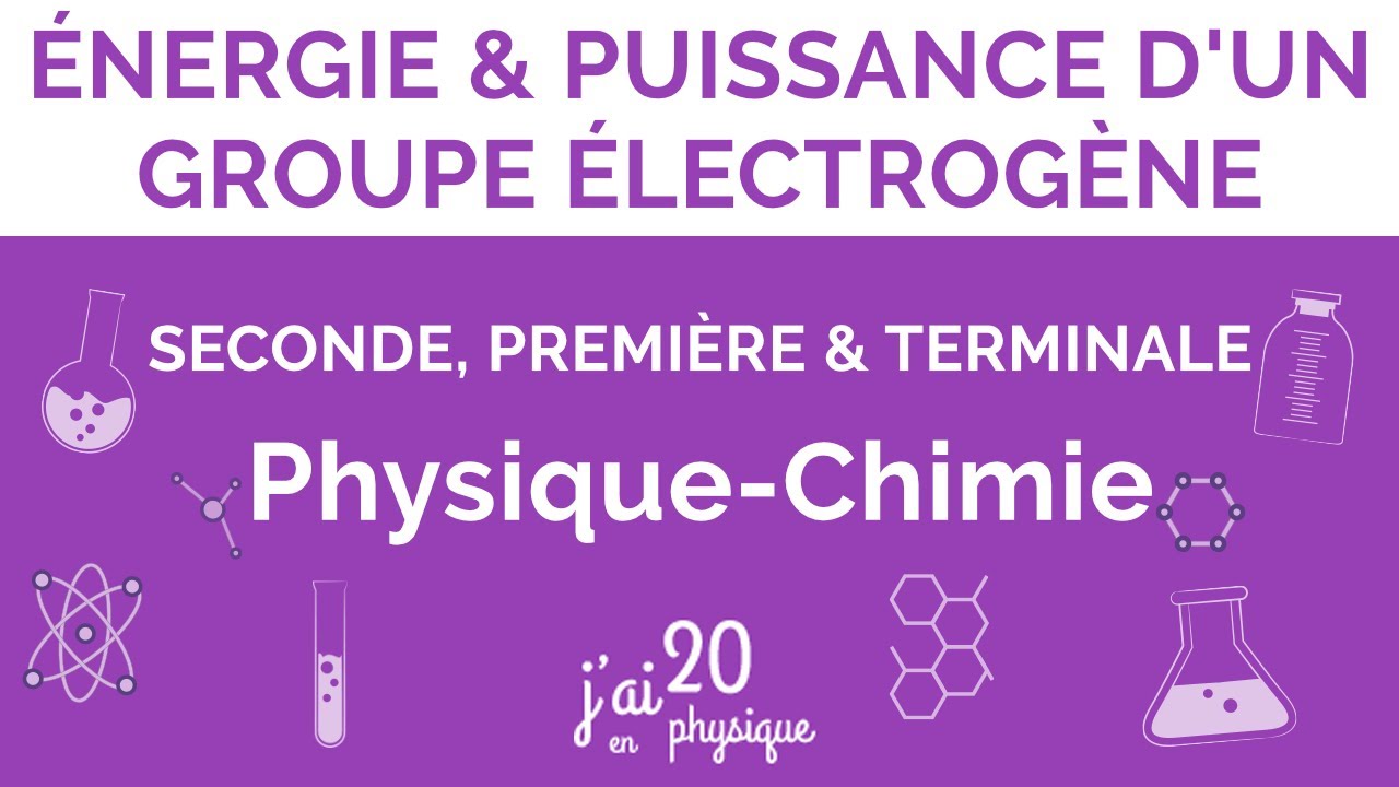 Energie et puissance d'un groupe électrogène. YouTube — free download