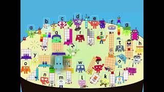 Alphablocks and Numberblocks Band A to Z and 1 to 26!