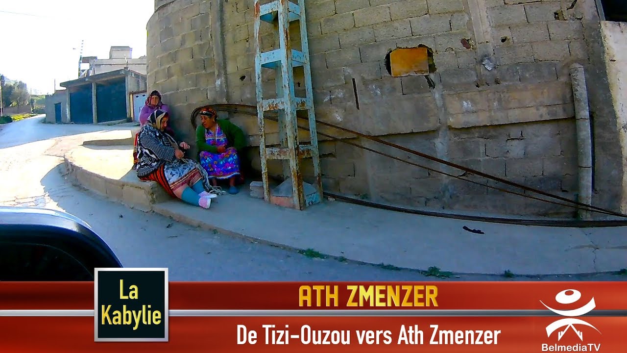 La Kabylie /De Tizi vers  Ath Zmenzer / avec une très belle chanson de Hakim Oussedik