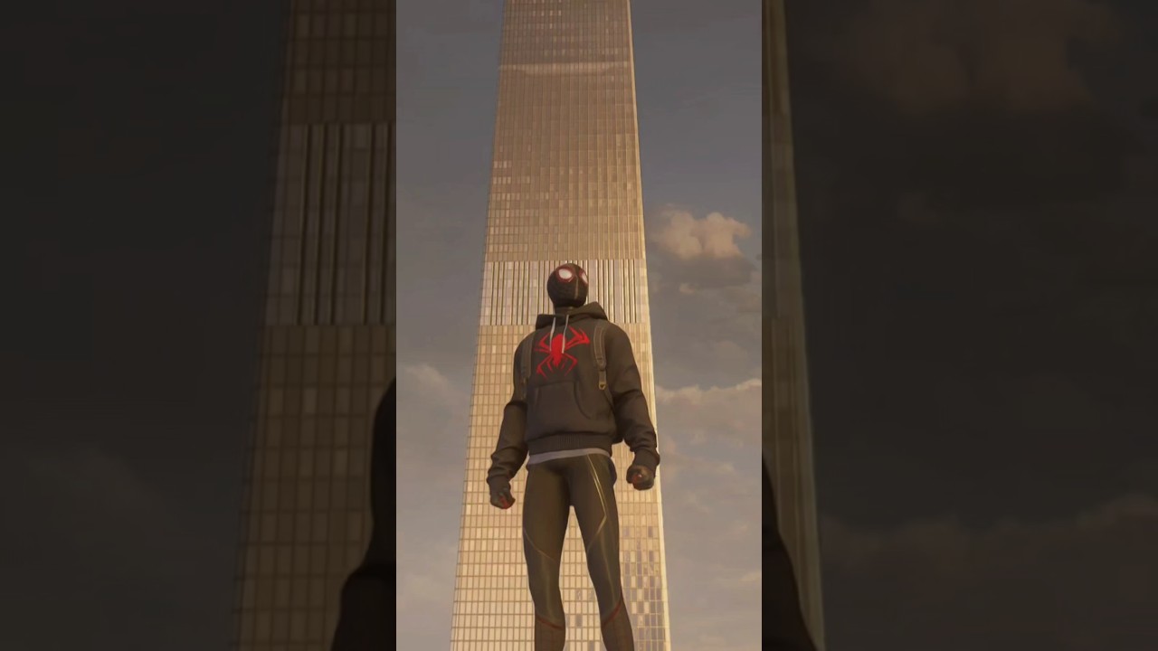 Marvel's Spiderman 2 Miles Morales Swinging Tricks PC 4k Short Smooth Gameplay 