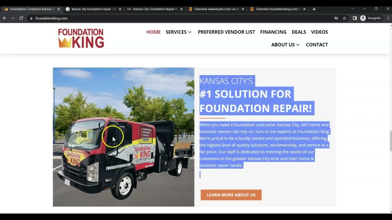 Foundation King | Kansas City Foundation Repair
