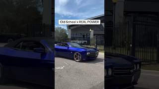 Fastest old school with 1100hp #viralvideo #car #automobile #trend #camaro #chevy